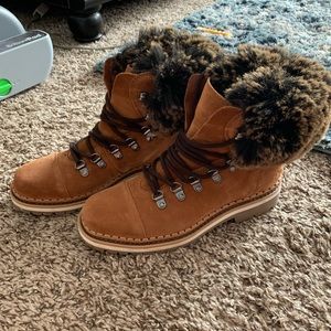 Sam Edelman faux fur boots